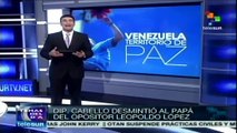 Desmiente Diosdado Cabello a padre de opositor Leopoldo López