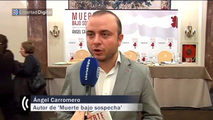 Ángel Carromero presenta 'Muerte bajo sospecha'