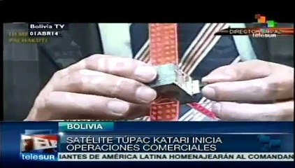Satélite boliviano Túpac Katari inicia operaciones comerciales