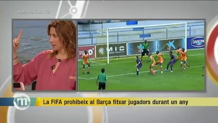 TV3 - Els Matins - Tertúlia d'esports del 02/04/14 (part 1). La FIFA prohibeix al Barça fitxar ju