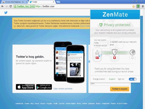 Yasaklı Sitelere Giriş - Vpn Eklentileri; ZenMate (Sesli Anlatım)