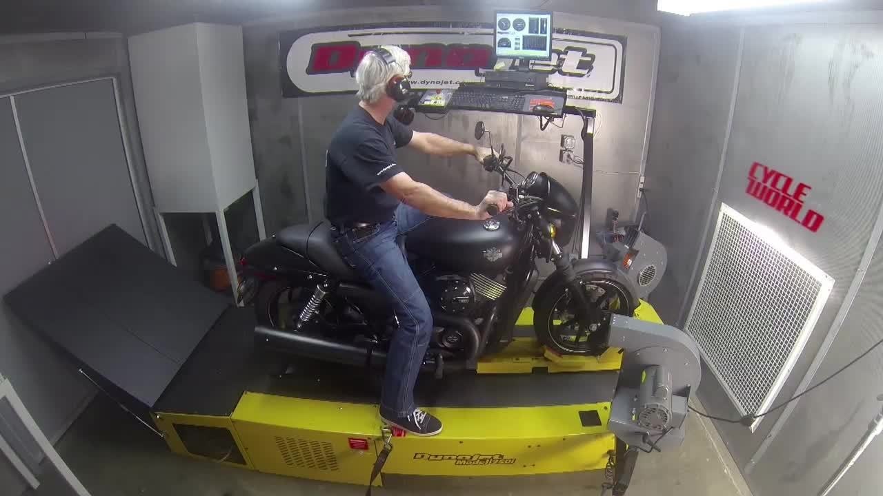 Dyno Run: 2015 Harley-Davidson Street 750
