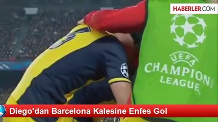 Diego'dan Barcelona Kalesine Enfes Gol