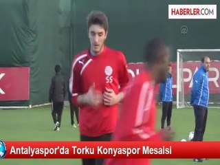 Antalyaspor'da Torku Konyaspor Mesaisi