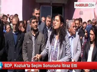 BDP, Kozluk'ta Seçim Sonucuna İtiraz Etti