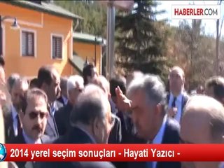 2014 yerel seçim sonuçları - Hayati Yazıcı -