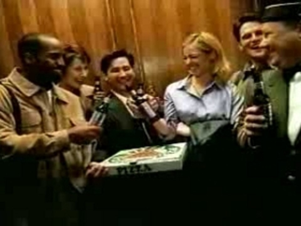 Pub Budweiser elevator
