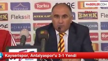 Kayserispor, Antalyaspor'u 3-1 Yendi