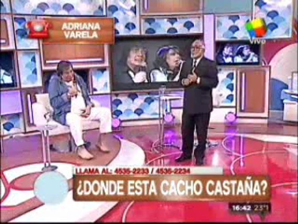cacho castaña con gonzález oro
