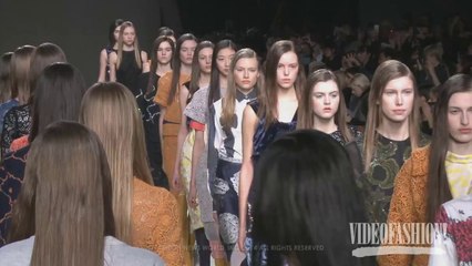 FIRST LOOK: Michael van der Ham Fall 2014 London Fashion Week | Videofashion