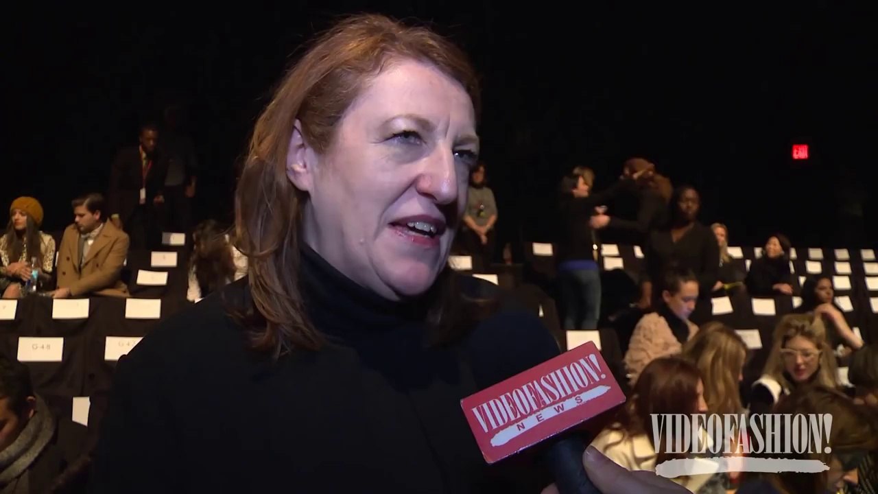 J. Mendel NYFW Fall 2014 - Backstage, Interviews & Runway | Videofashion