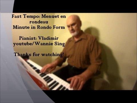 Piano lesson: Mistakes on Menuet en rondeau / how to play and correct the mistakes