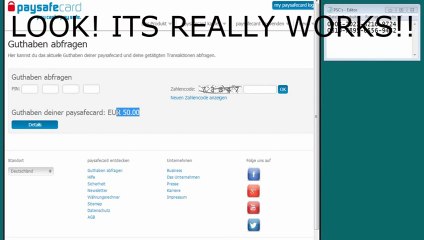 Paysafecard Code Generator [No Survey] [2014] [No Password]