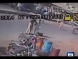 Dunya News-Dunya News obtains CCTV footage of Karachi bank r