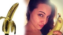 Sonakshi Sinha Shows Kela To Golden Kela People