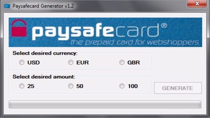 Paysafecard Generator 2014 No survey Working (100$)