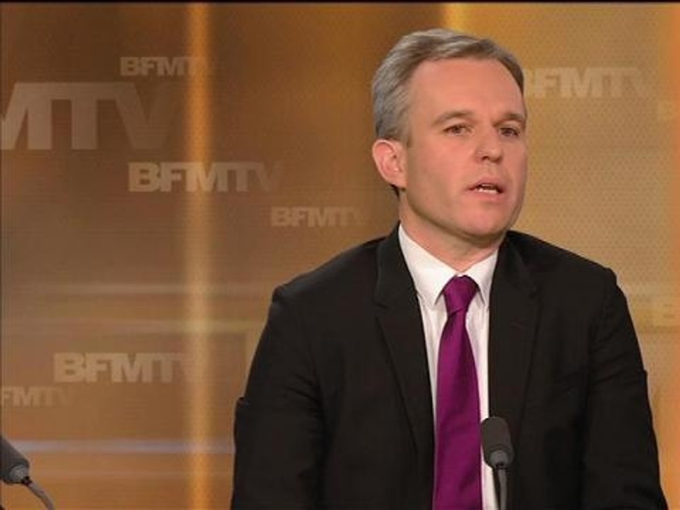 Pour Rugy, le départ de Duflot et Canfin du gouvernement était une " réaction personnelle" - 02/04