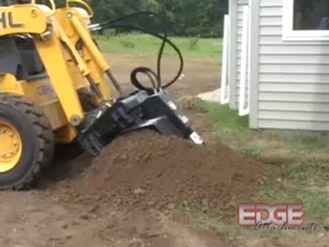 Mini Yükleyici Gehl 4640 Kanal Kazma Uygulaması- Trencher - 02