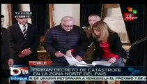 Chile: Sismo deja 5 muertos, presidenta Bachelet declara catástrofe