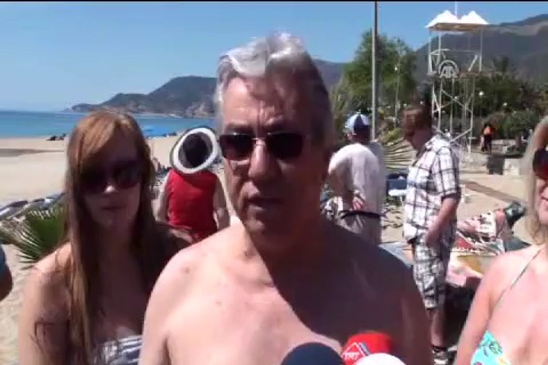 Şaka günü değil denize girme günü