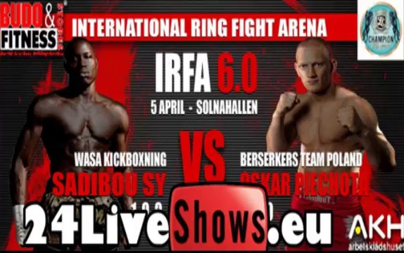 IRFA 6 - Gala MMA - 05/04/2014 - Live Stream