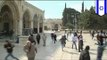 Israeli police and rioters clash in holy site