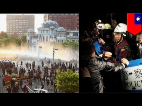 Taiwan police's brutal crackdown on peaceful protest results in bloodshed