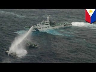 Philippines accuses China of attacking fishermen with water cannon