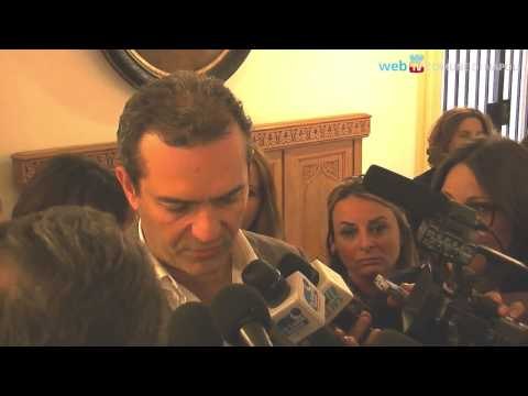 Napoli - De Magistris: I manifesti di lutto sono aggressione politica (01.04.14)
