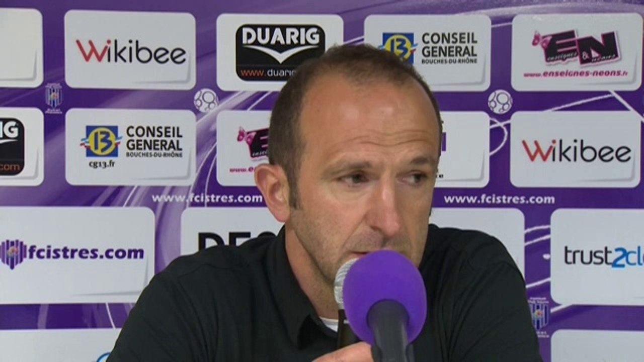 Istres - Niort : La réaction de Frédéric Arpinon