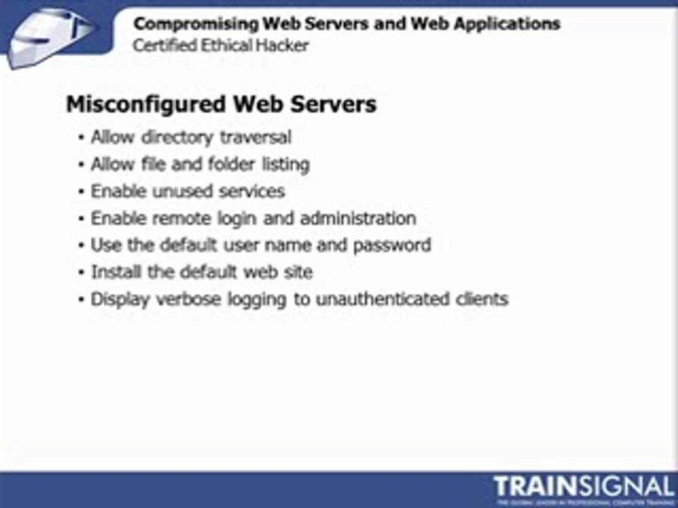 Ethical Hacking - Identifying and Exploiting Vulnerabilities in Web Applications Servers(240p_H.263-MP3)