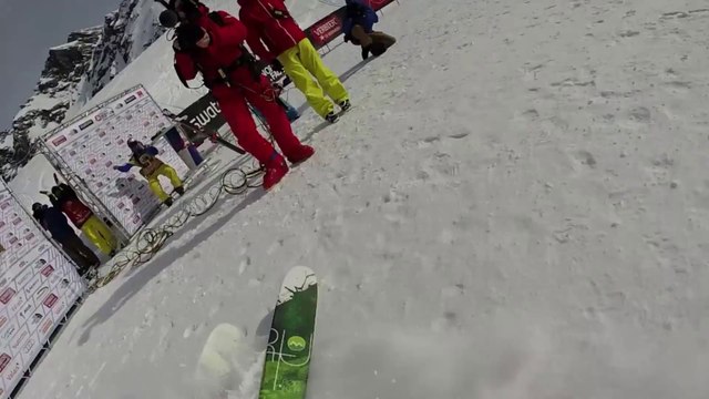 FWT14 - GoPro Run of Bib #3 Pia Nic Gundersen NOR - Xtreme Verbier 2014
