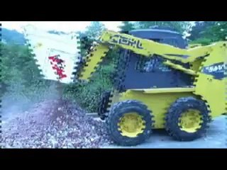 Mini Yükleyici Gehl - 5640 - Taş Öğütücü Kova - Simex