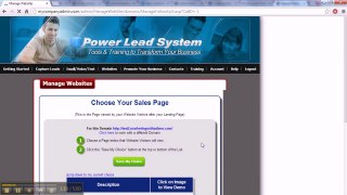 How to Create a Lead Capture Page - Power Lead System