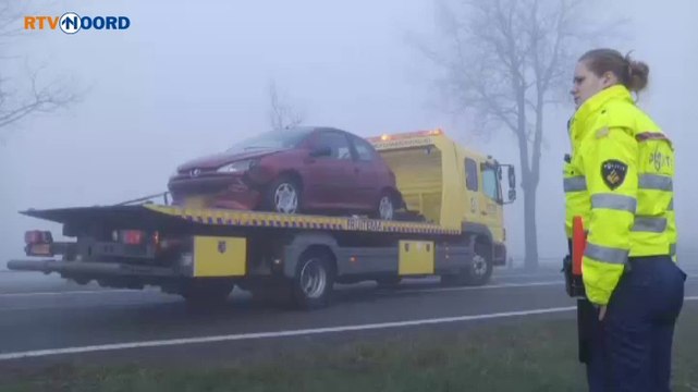 Ongeval in Nieuwe Pekela - RTV Noord