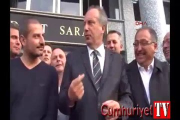 Muharrem İnce'ye öğrenciden fırça