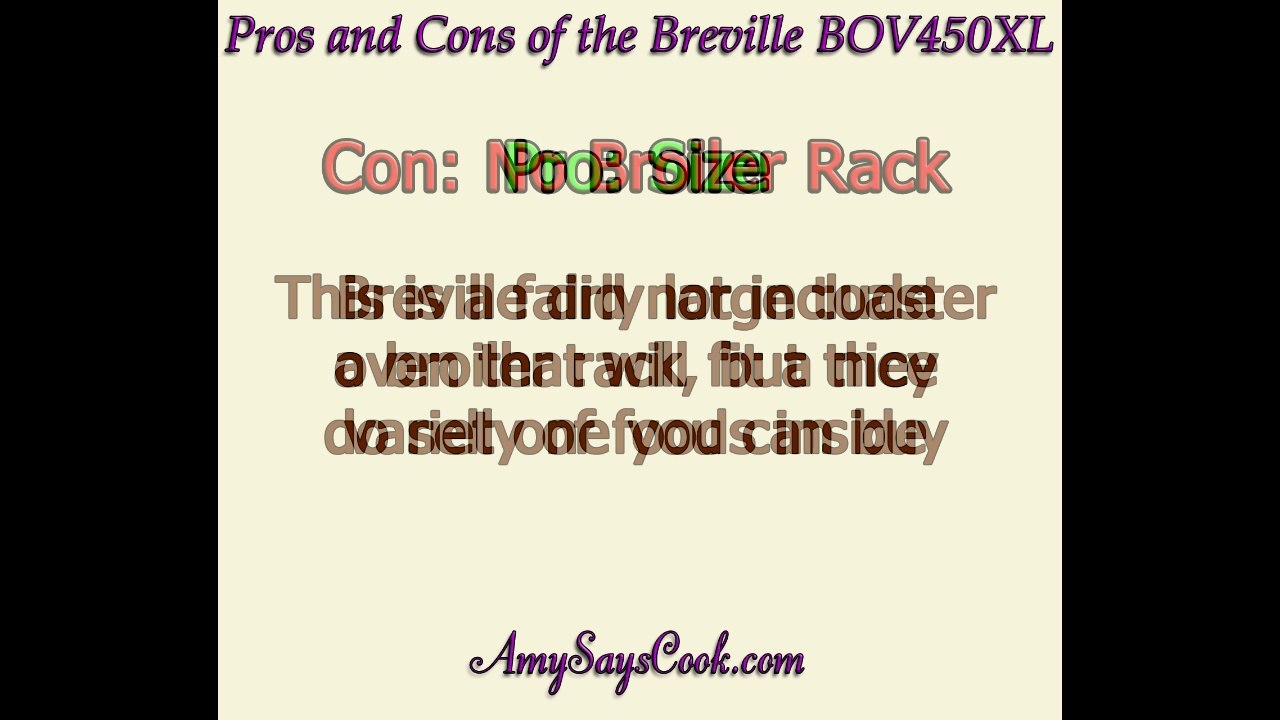 Pros and Cons of the Breville BOV450XL Toaster Oven