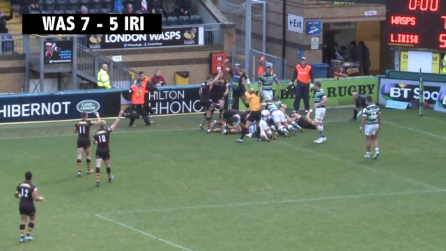Highlights: Wasps 22-15 Irish