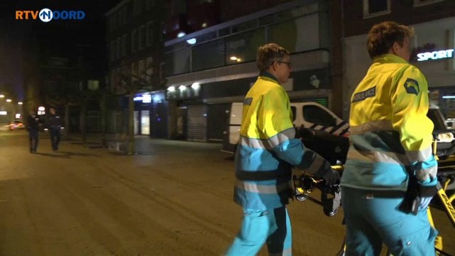 Montage eerste beelden brand Herestraat - RTV Noord