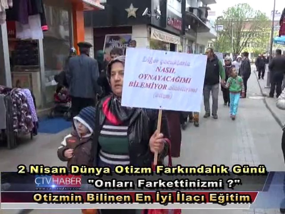 Dünya Otizm Farkındalık Günü.Otizme Dikkat Çektiler