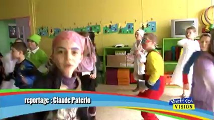 Carnaval à l'école Langevin du Cateau