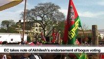 EC takes note of Akhilesh’s endorsement of bogus voting