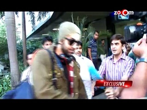 Ranbir Kapoor & Anurag Kashyap caught smoking on-the-sets of Bombay Velvet