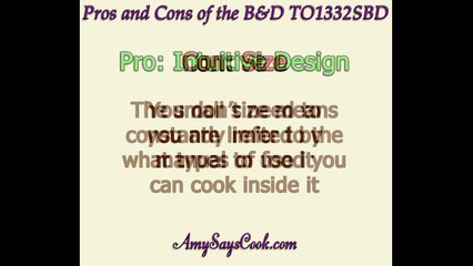 Pros and Cons of Black and Decker TO1332SBD