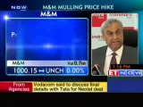 Mulling 1% price hike across all products: M&M