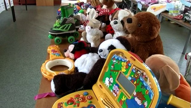 vide poussettes à la maison des enfants