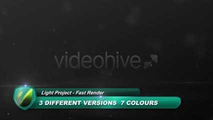Glassy Shield Lower Third - After Effects Template
