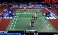 Yonex Sunrise India 2014: Hoo/Woon VS Ostemeyer/Muenwong Set2