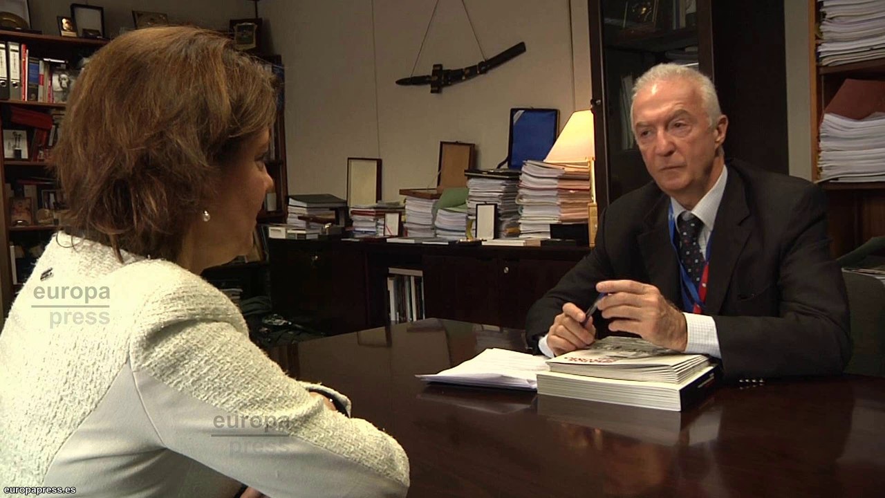 Reunión de Barcina con Giles Kerchove en Bruselas