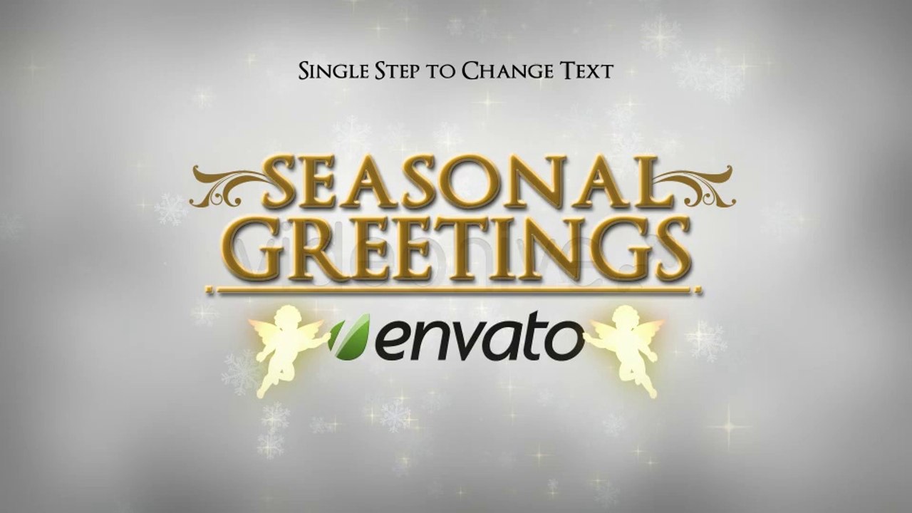 Merry Christmas Happy New Year - After Effects Template